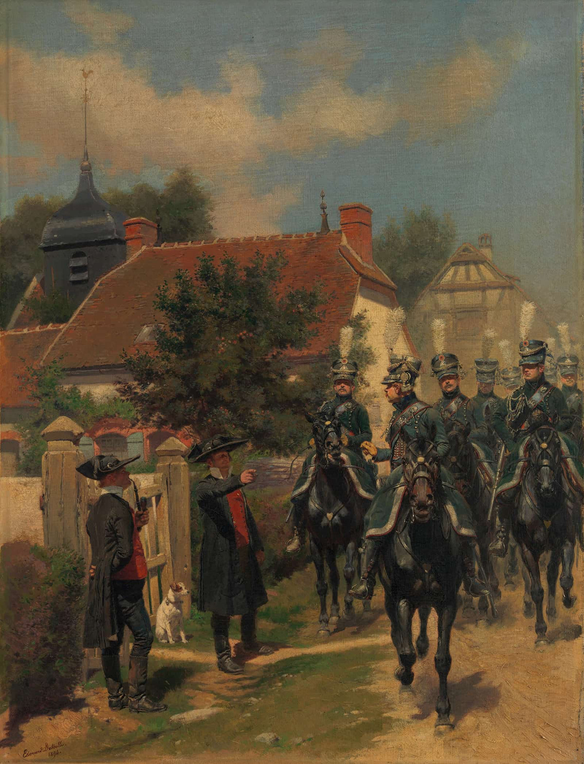 Gendarmes Dordonnance by Jean Baptiste Edouard Detaille