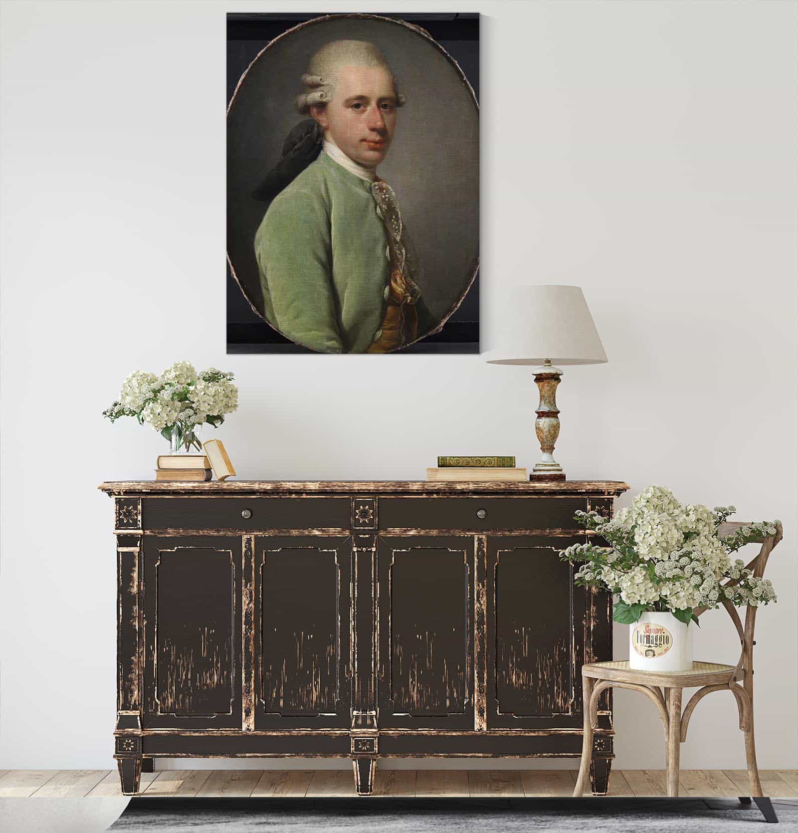 Generalpostdirektor Frederik Hauch Som Ung by Jens Juel