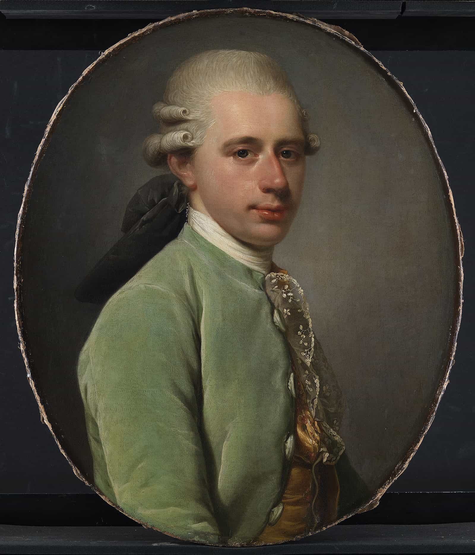 Generalpostdirektor Frederik Hauch Som Ung by Jens Juel