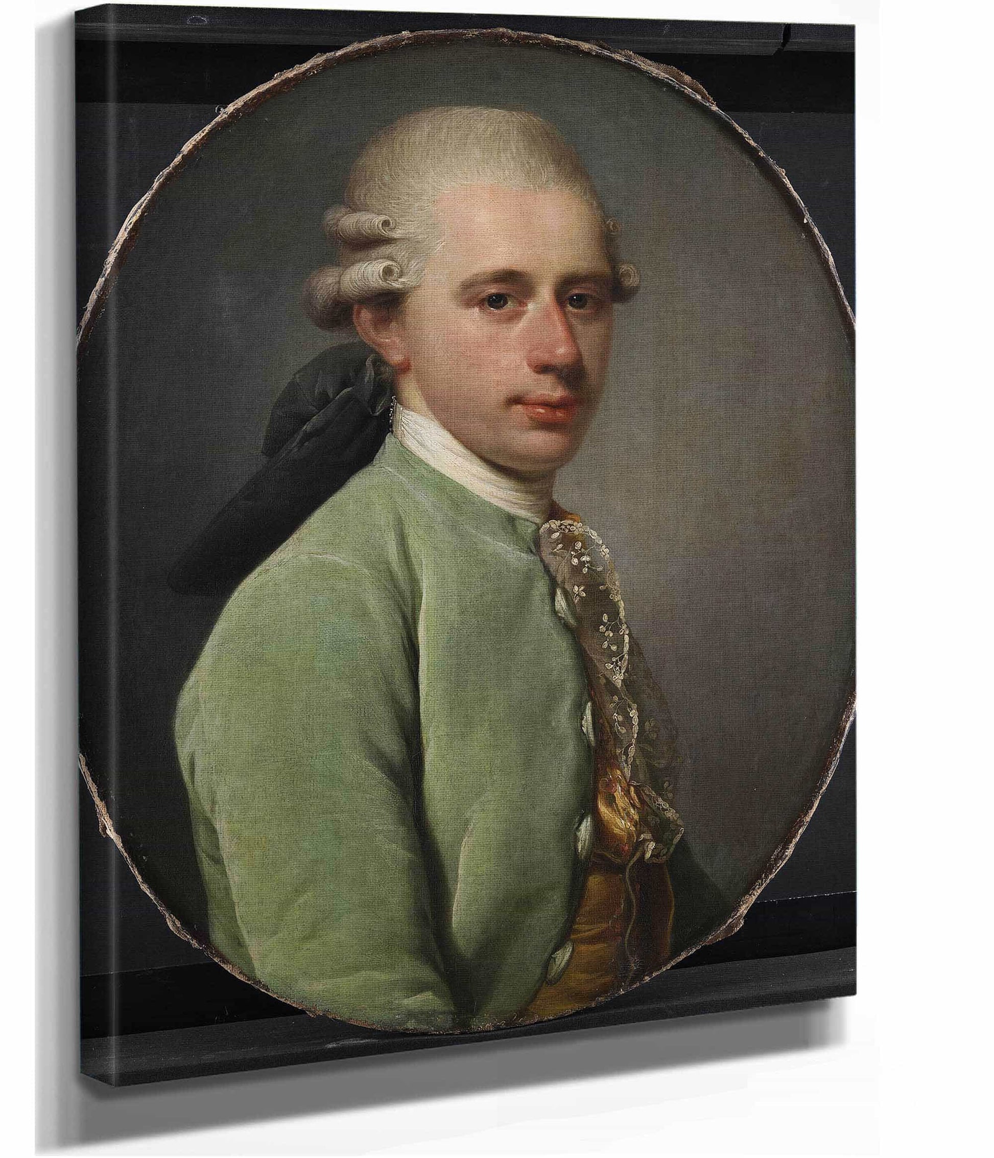 Generalpostdirektor Frederik Hauch Som Ung by Jens Juel