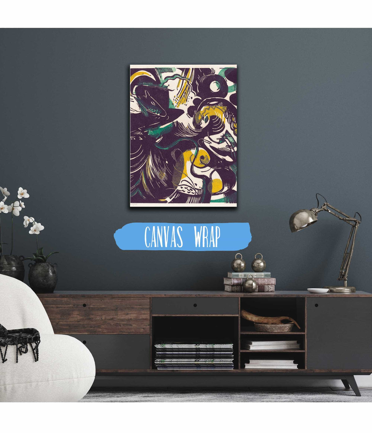 Genesis Ii Schopfungsgeschichte Ii April by Franz Marc