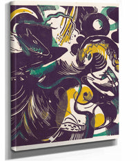 Genesis Ii Schopfungsgeschichte Ii April by Franz Marc