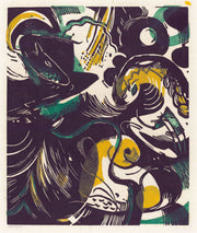 Genesis Ii Schopfungsgeschichte Ii April by Franz Marc