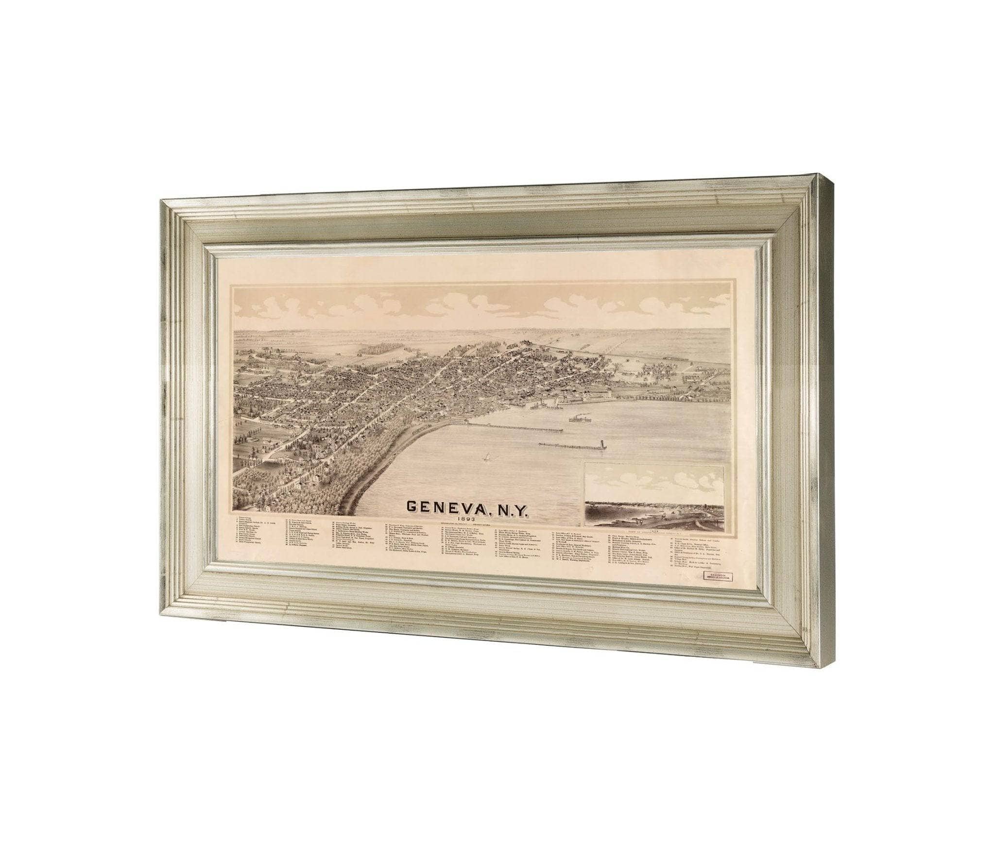 Geneva Ny 1893  State Of New York