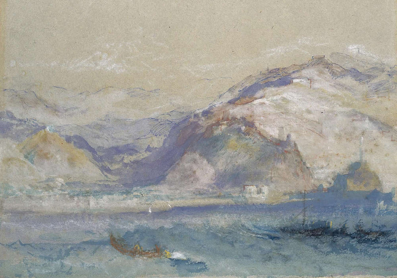 Genoa From The Sea by Joseph Mallord William Turner