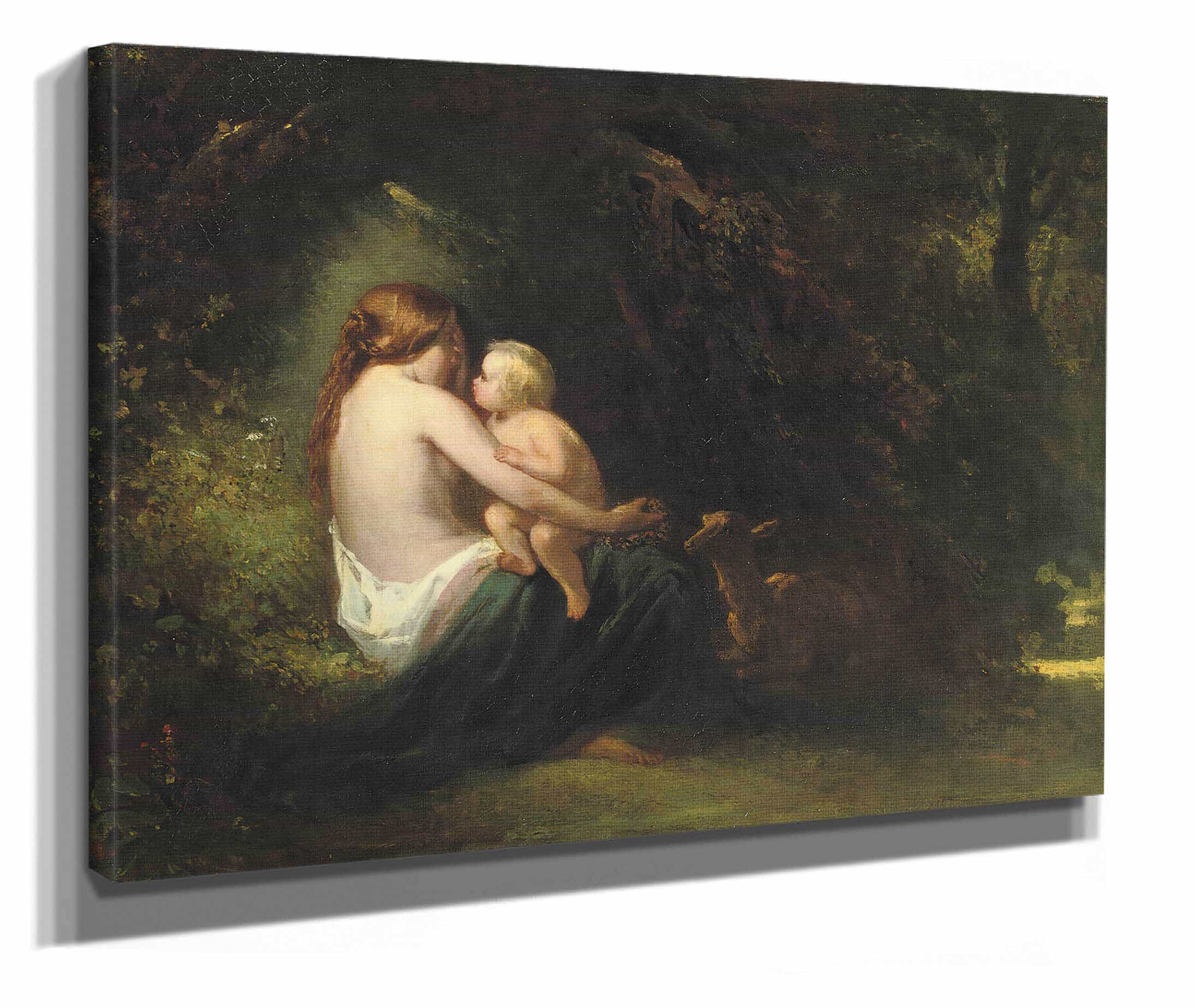 Genoveva A Legendary Beauty In The Forest by Jozef Israels