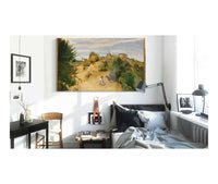 Genzano by Jean Baptiste Camille Corot