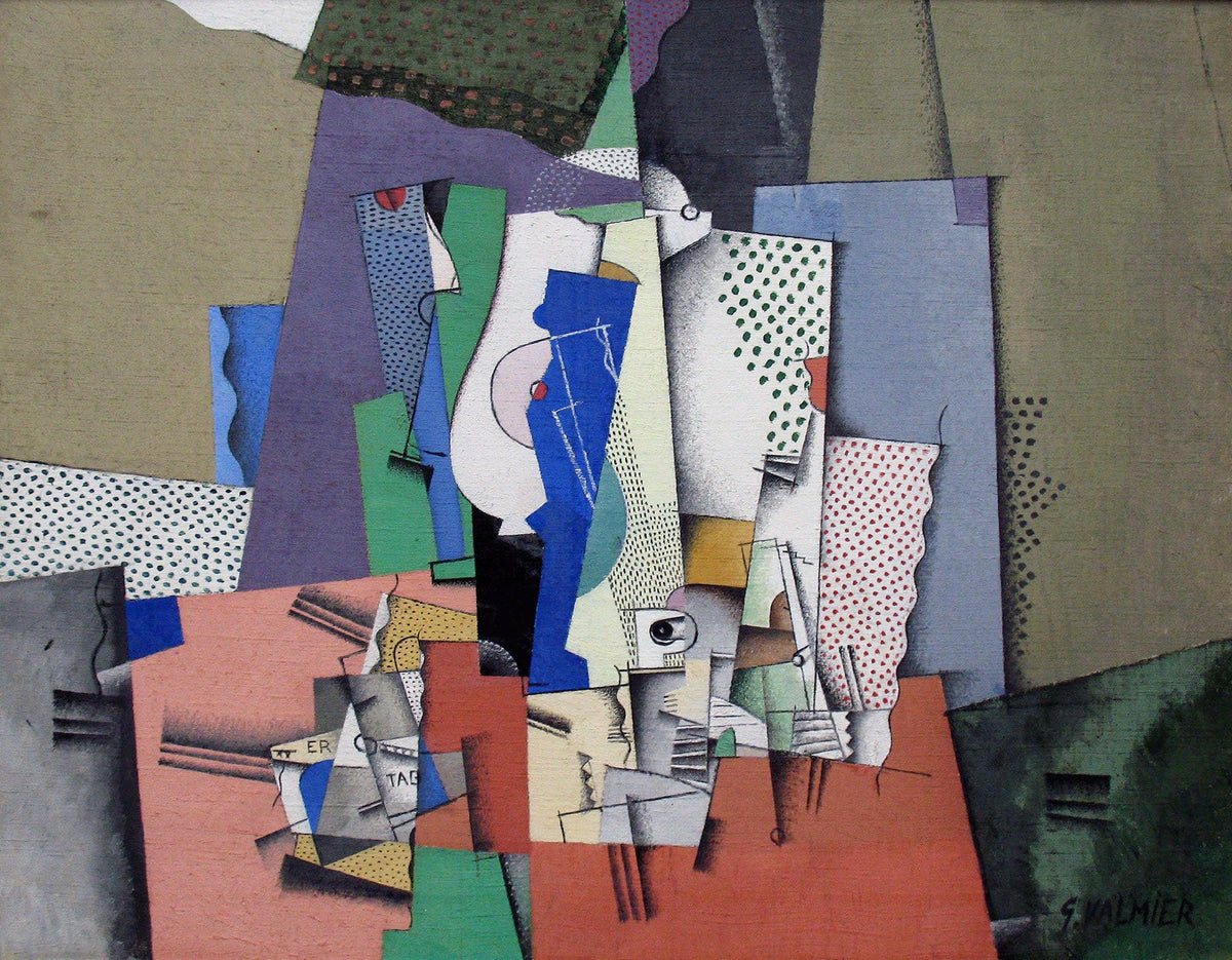 Geometrical Still Life Ii by Georges Valmier