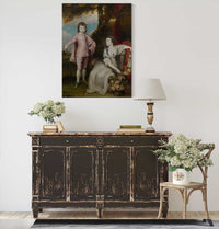 George Capel Viscount Malden   And Lady Elizabeth Capel   by Sir Joshua Reynolds