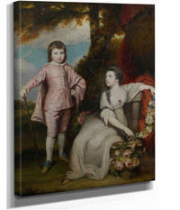 George Capel Viscount Malden   And Lady Elizabeth Capel   by Sir Joshua Reynolds