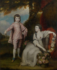 George Capel Viscount Malden   And Lady Elizabeth Capel   by Sir Joshua Reynolds