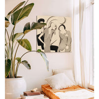 George Kaufman With Jean Dixon And Hugh Oconnell by Ralph Barton