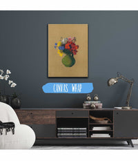 Geraniums Et Fleurs Des Champs by Odilon Redon