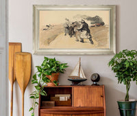 German Raid On A Village by Jean Louis Forain