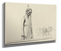 Germania Before The Judges by Jean Louis Forain