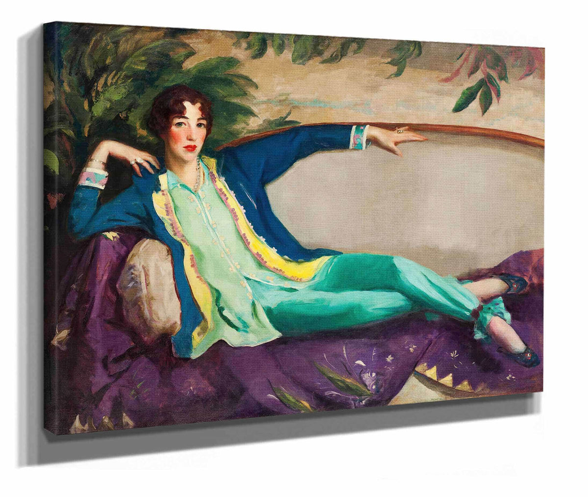 Gertrude Vanderbilt Whitney by Robert Henri