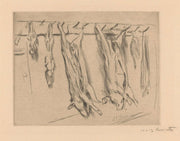 Geslachte Varkens by Lovis Corinth