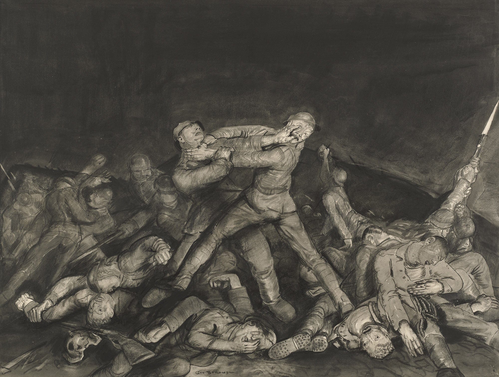 Ghost Of Sergeant Pelly by George Wesley Bellows