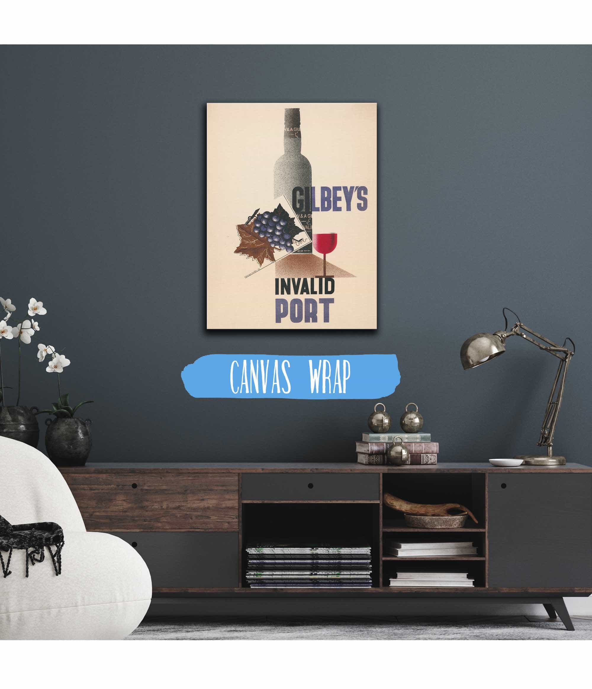 Gilbeys Invalid Port D by Edward Mcknight Kauffer