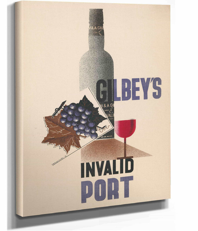 Gilbeys Invalid Port D by Edward Mcknight Kauffer