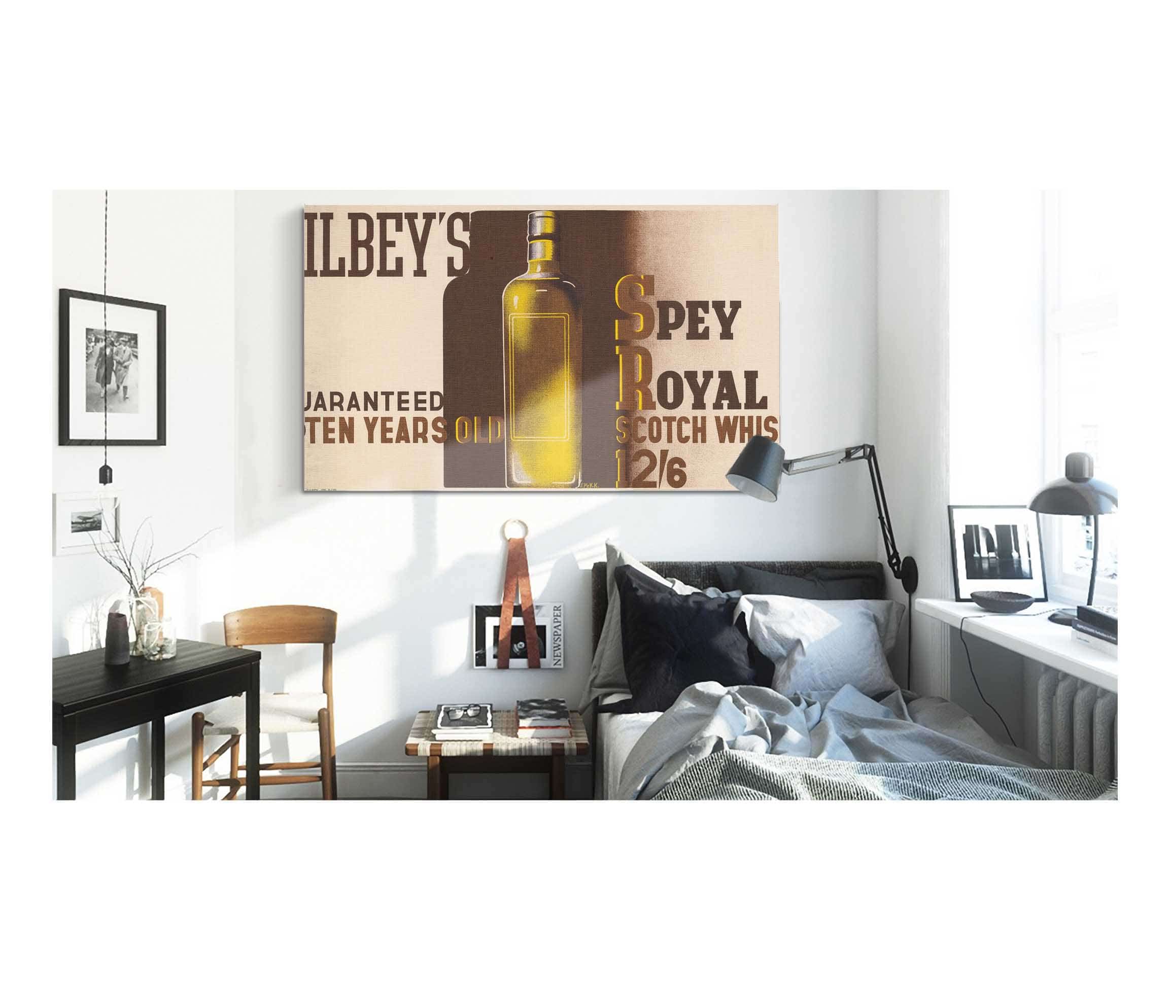 Gilbeys Spey Royal Scotch Whiskey by Edward Mcknight Kauffer