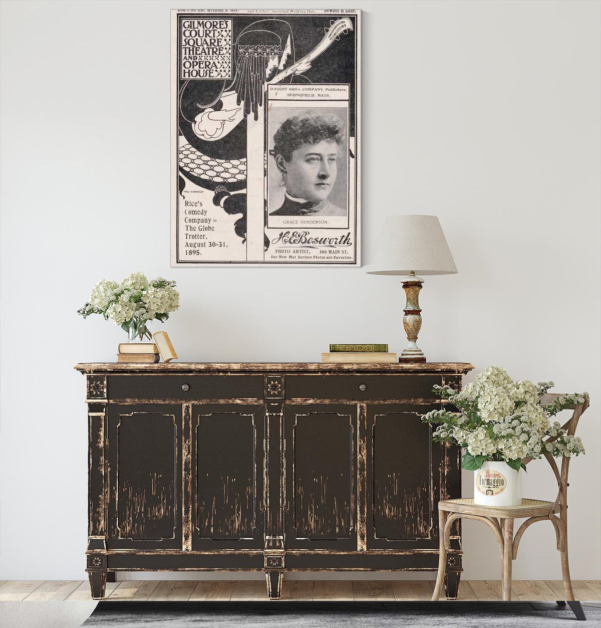 Gilmores Court Square Theatre & Opera House by Will Bradley