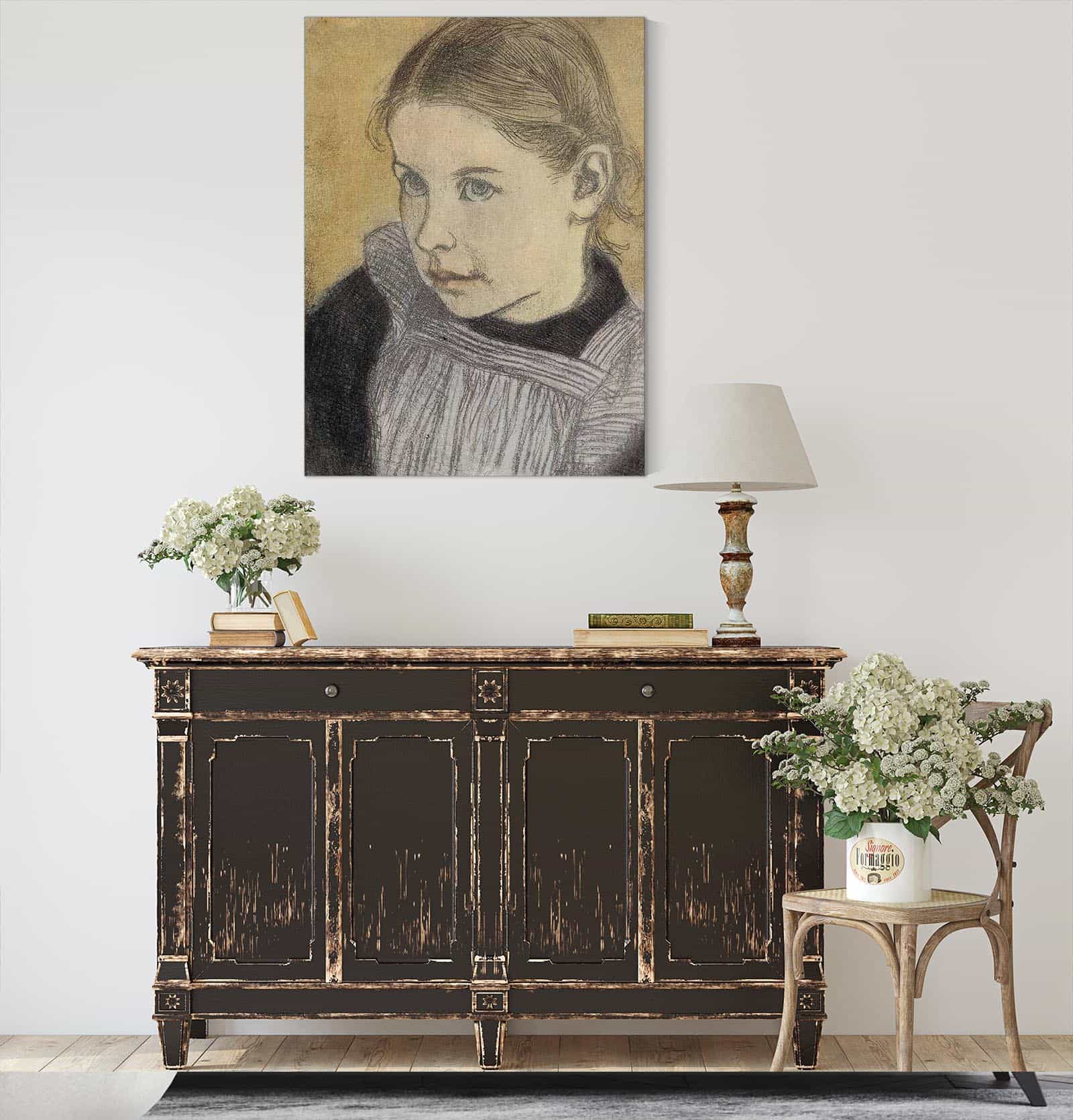 Girl  by Eero Jarnefelt