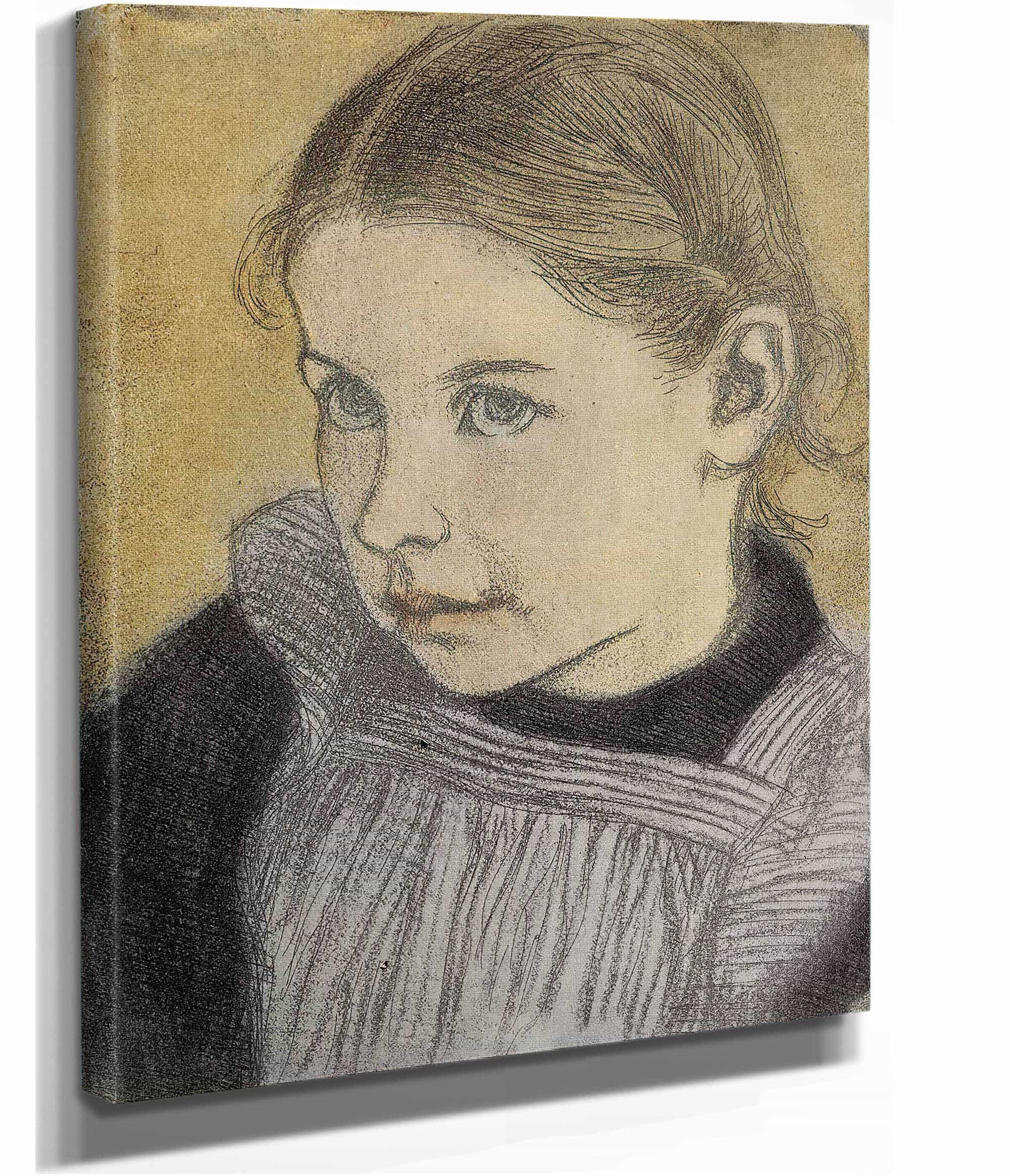 Girl  by Eero Jarnefelt