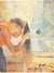 Girl Combing Her Hair 1892 By Edvard Munch