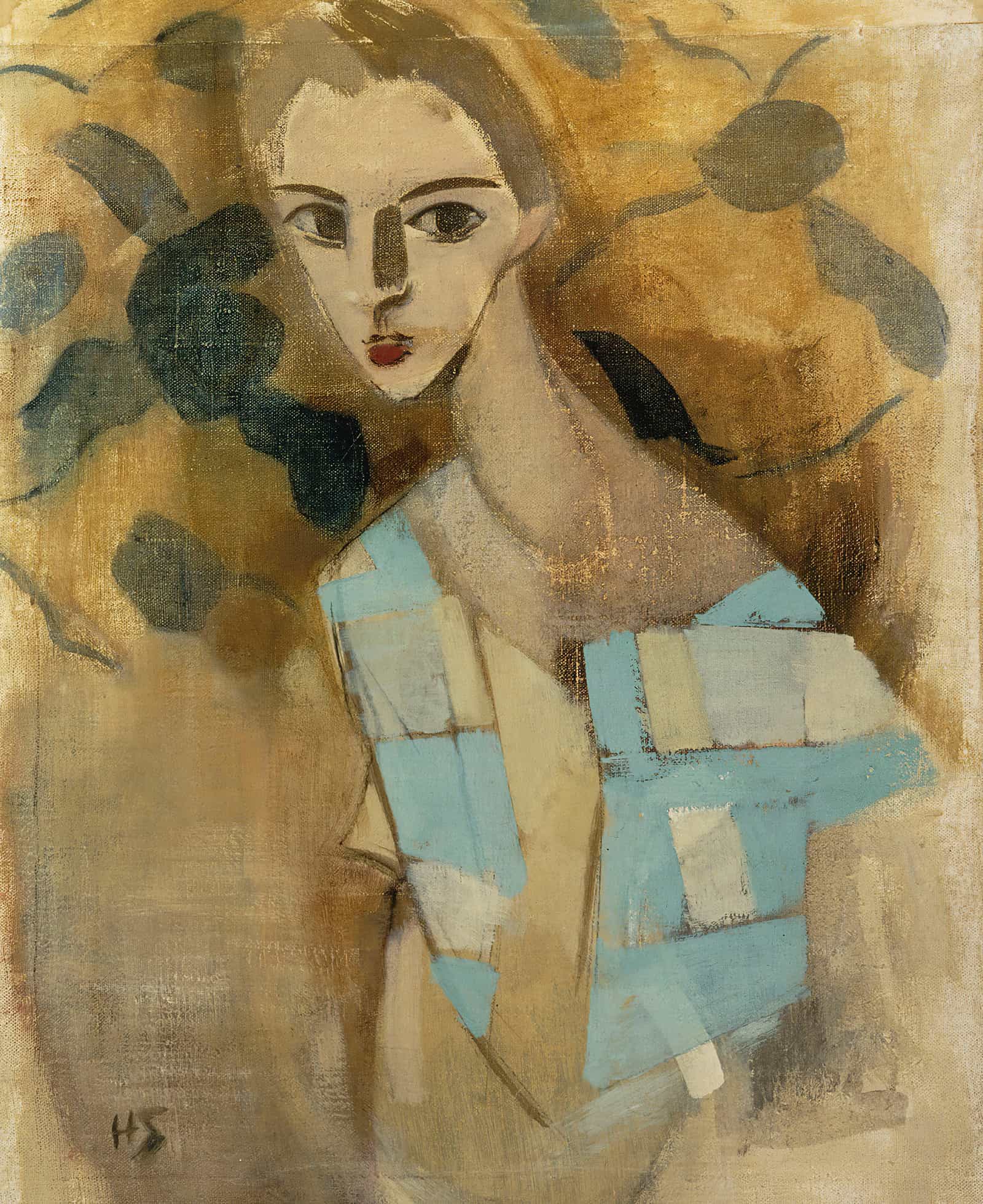 Girl From Eydtkuhne Ii by Helene Schjerfbeck