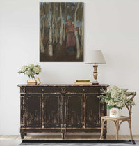 Girl In A Birch Forest by Paula Modersohn Becker