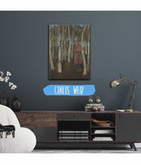 Girl In A Birch Forest by Paula Modersohn Becker