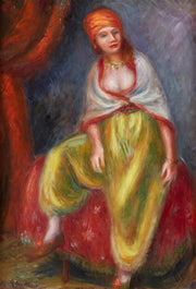 Girl In An Oriental Costume by William James Glackens