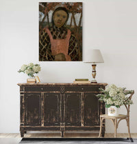 Girl In Dusk With Plaid Blouse by Paula Modersohn Becker