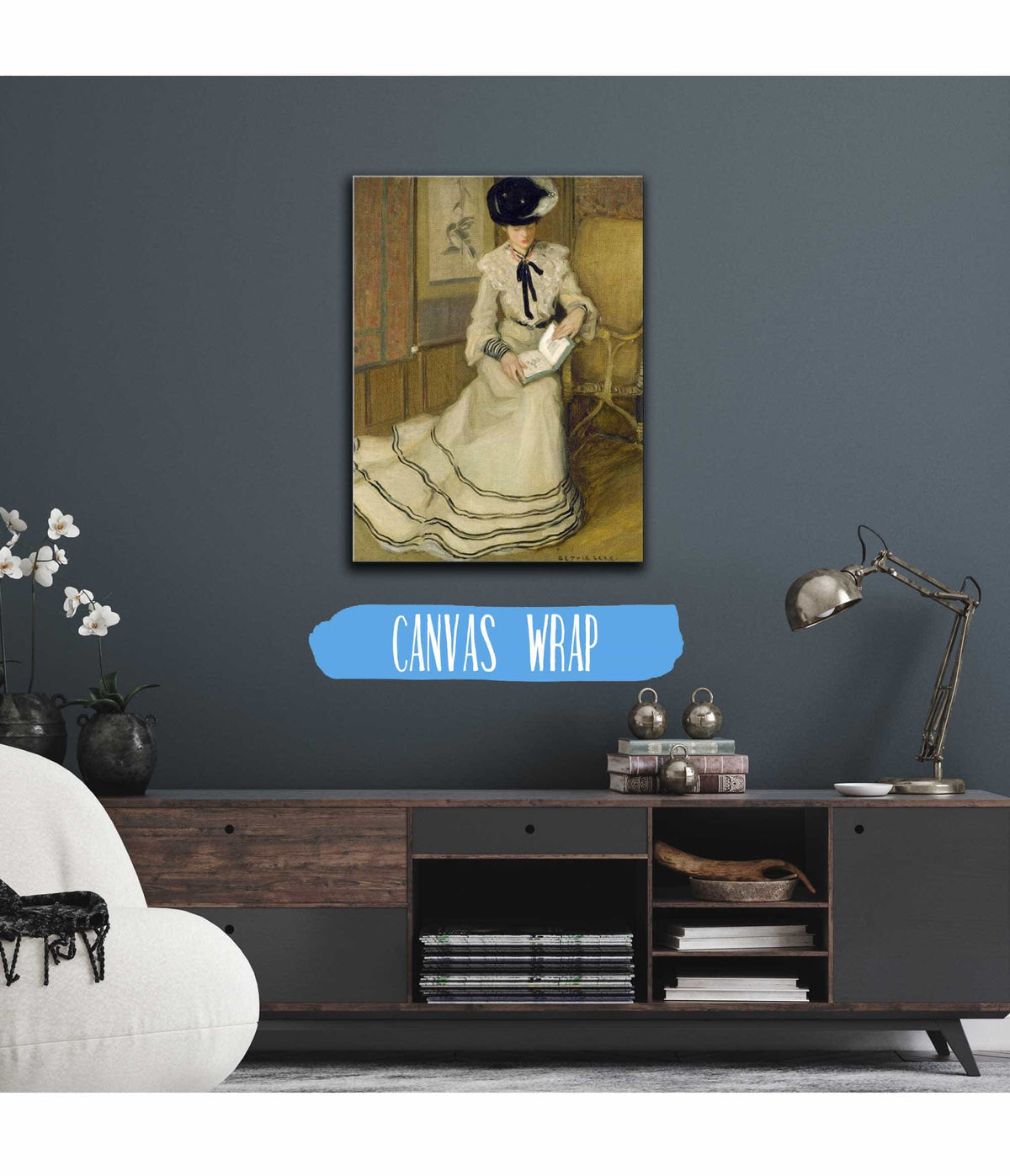 Girl Reading by Frederick Carl Frieseke