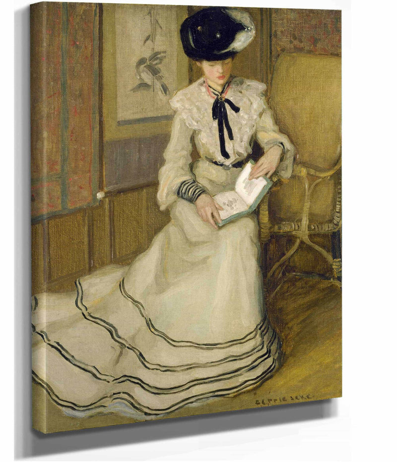 Girl Reading by Frederick Carl Frieseke