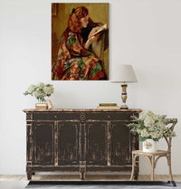 Girl Reading  by Magnus Enckell