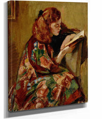 Girl Reading  by Magnus Enckell