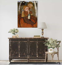 Girl With A Baby Among Birch Trees by Paula Modersohn Becker