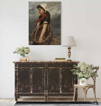 Girl With Basket by Alice Pike Barney