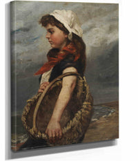 Girl With Basket by Alice Pike Barney