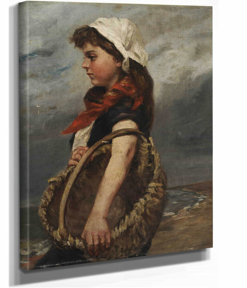 Girl With Basket by Alice Pike Barney