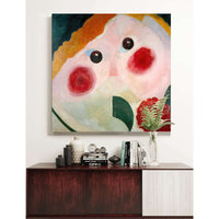 Girl With Buttercups by Theo Van Doesburg