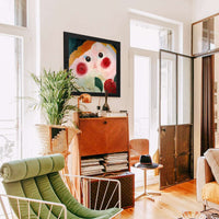 Girl With Buttercups by Theo Van Doesburg