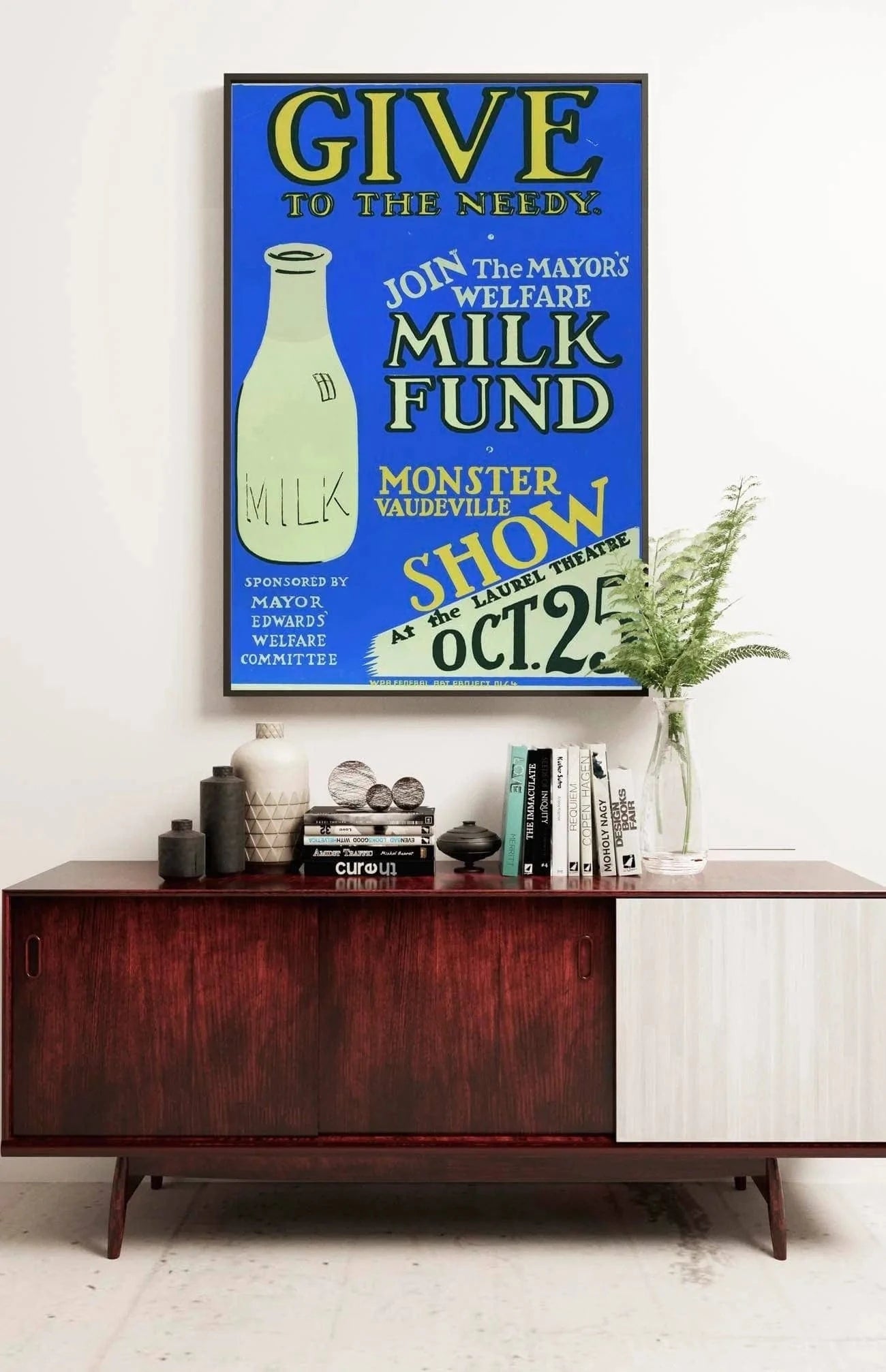 Give To The Needy Join The Mayor's Welfare Milk Fund