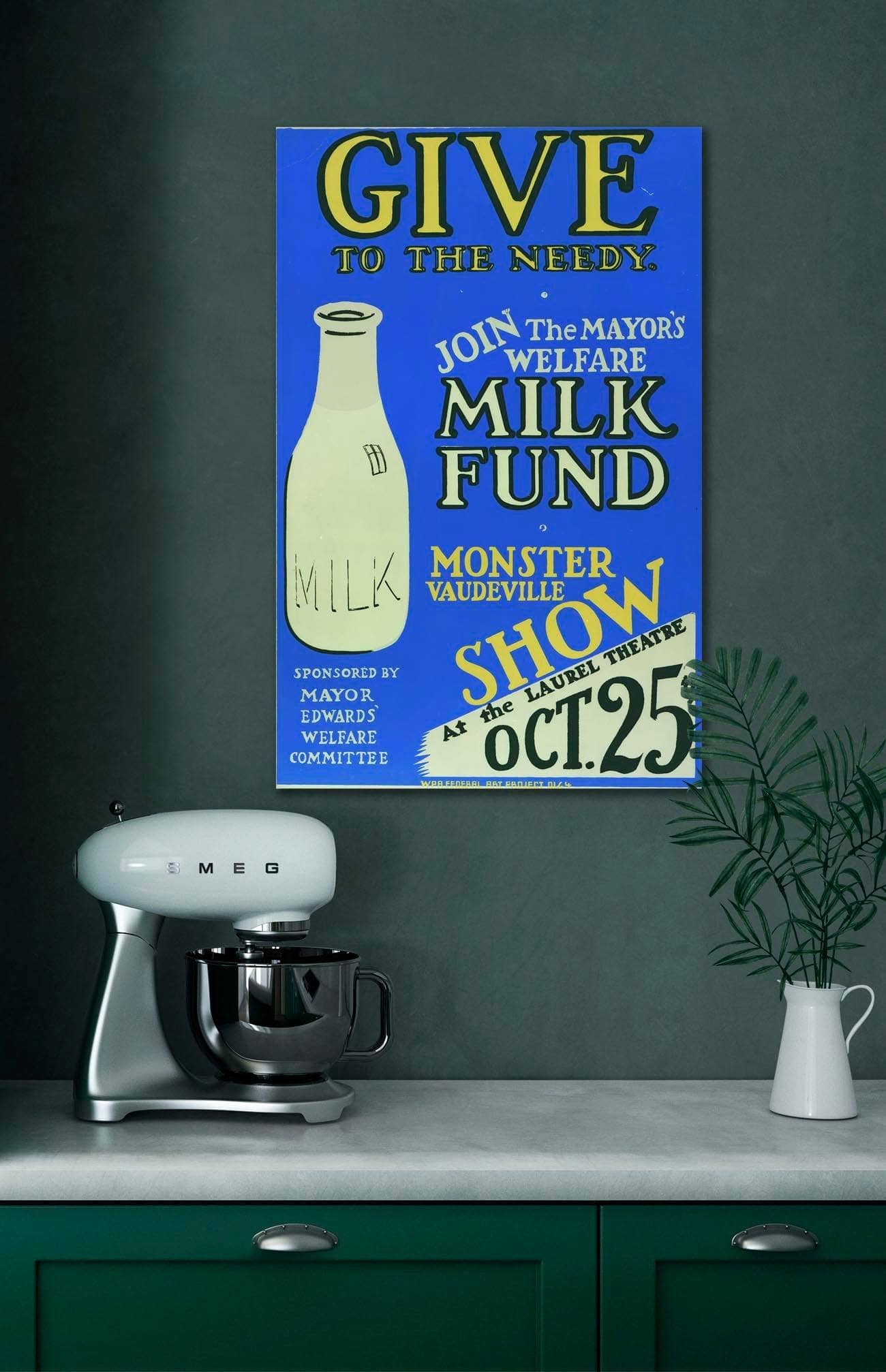 Give To The Needy Join The Mayor's Welfare Milk Fund