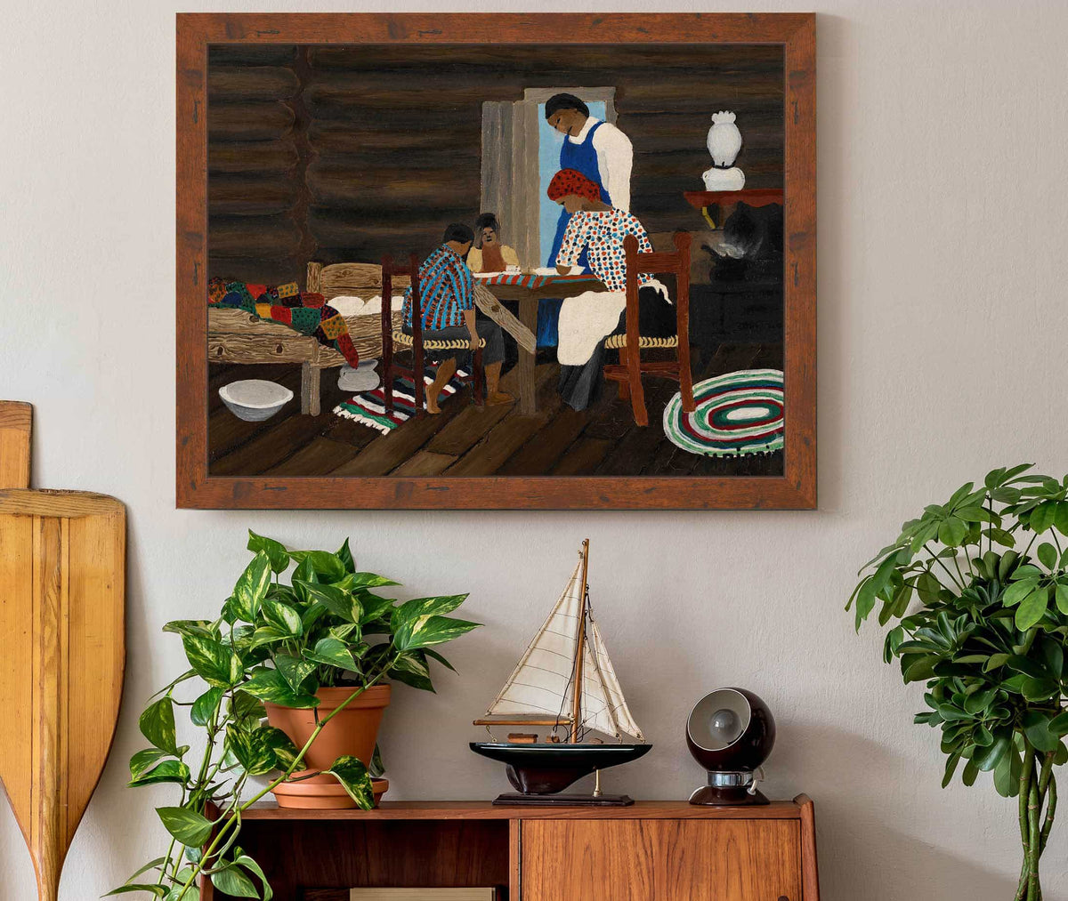 Giving Thanks by Horace Pippin