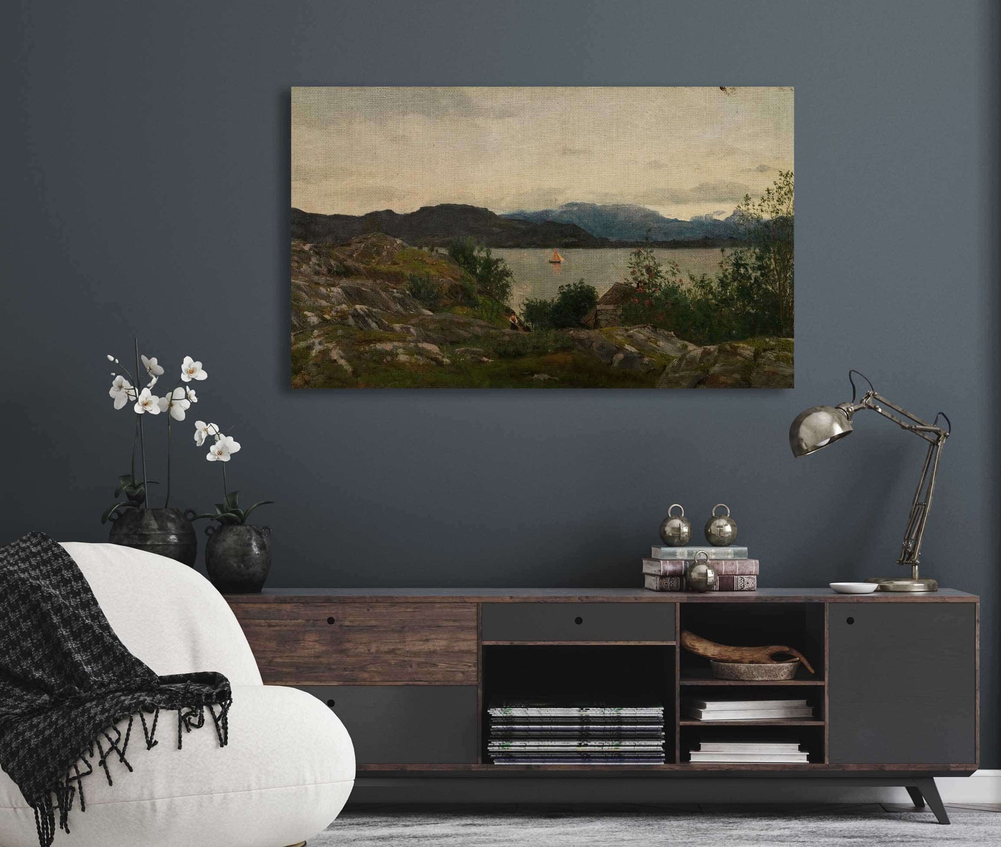 Gjermundshavn Hardanger By Amaldus Nielsen