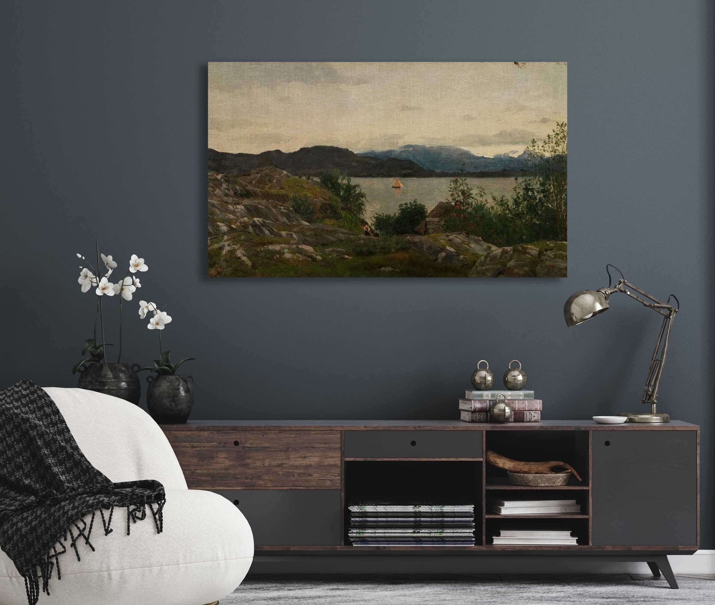 Gjermundshavn Hardanger By Amaldus Nielsen
