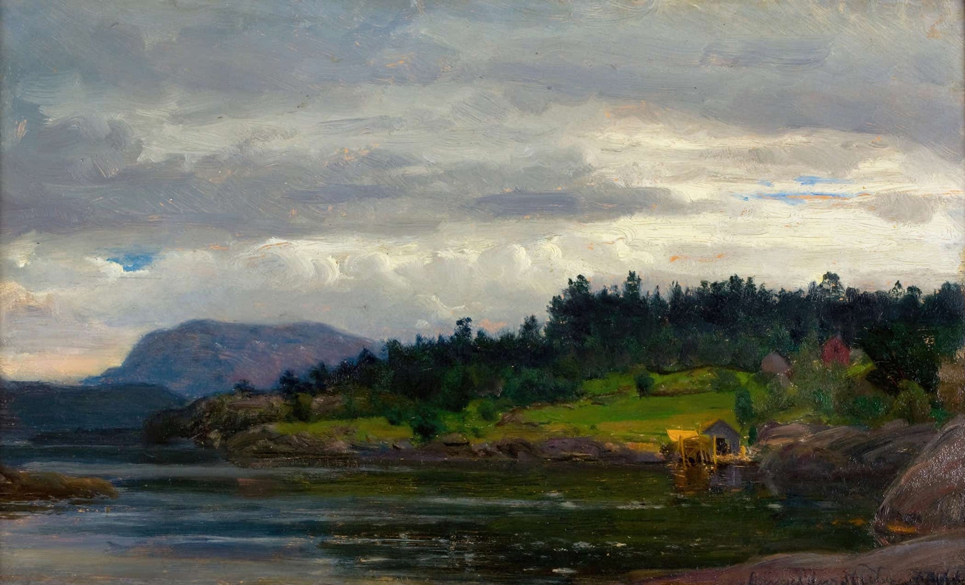 Gjermundshavn Hardanger By Amaldus Nielsen